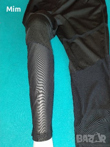  4XL Черен еластичен клин с прозрачен тюл в долната част за едра дама , снимка 2 - Клинове - 42453897