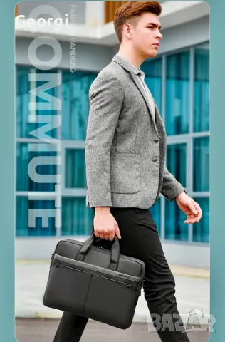 Мъжко луксозно офис куфарче за Лаптоп MARK RYDEN*/ Бизнес чанта от Оксфорд материя!, снимка 7 - Чанти - 49353125