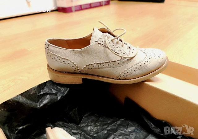 Дамски обувки Bata – естествена кожа, размер 35, снимка 4 - Дамски ежедневни обувки - 52258538