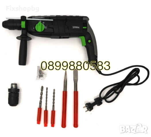 Електрически Перфоратор STAHLMAYER 1600W, снимка 2 - Бормашини - 51562989