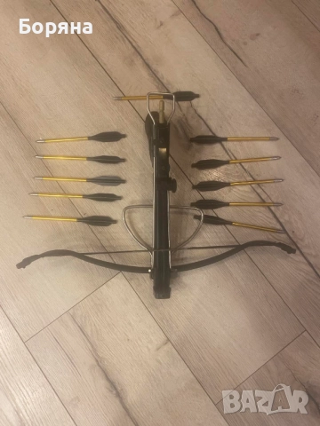 Продавам арбалет със стрели, снимка 4 - Други ценни предмети - 51669304