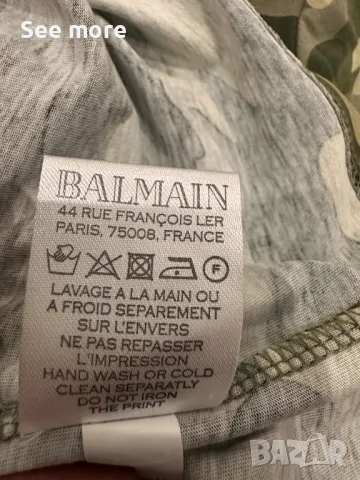 BALMAIN дамска тениска S, снимка 13 - Тениски - 50327311