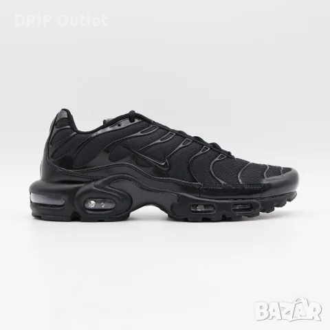 !НОВИ! Nike Air Max Plus 'TN' | Triple Black | + КУТИЯ, снимка 3 - Маратонки - 54167853