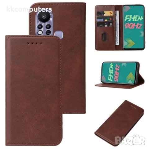 Infinix Hot 11s Magnetic Wallet Калъф и Протектор, снимка 3 - Калъфи, кейсове - 51274082