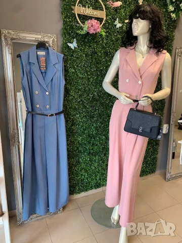 🌸Дамски гащеризон с колан , снимка 4 - Гащеризони - 50622923