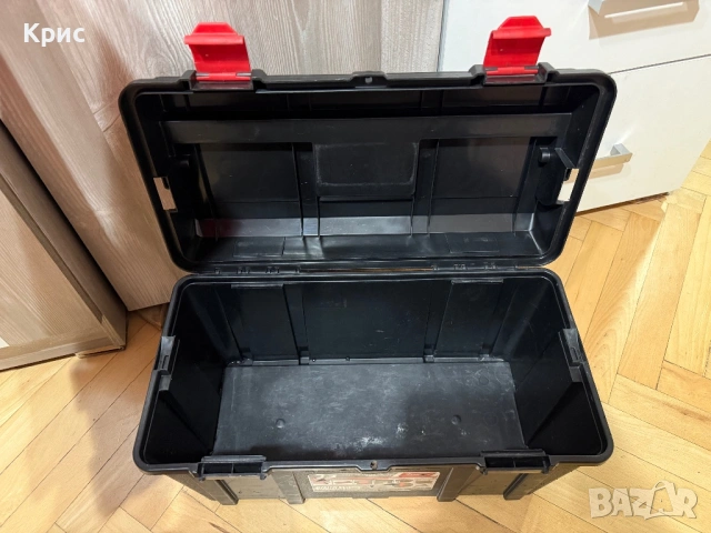 Куфар за инструменти с органайзер., снимка 6 - Куфари с инструменти - 53771833