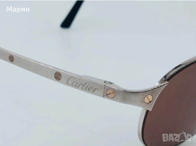 Слънчеви очила Cartier Santos-Dumont , снимка 2 - Слънчеви и диоптрични очила - 52297475