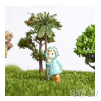 малко момиченце с яке миниатюрна фигурка пластмасова играчка украса декор за торта и др., снимка 2 - Други - 34396339