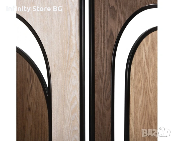 🌿 Параван Крупт – стил и функционалност в натурален цвят, снимка 5 - Паравани - 53467502