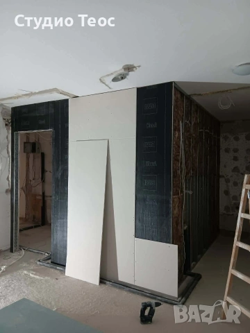 Професионален монтаж на гипсокартон - стени, тавани, преградни стени