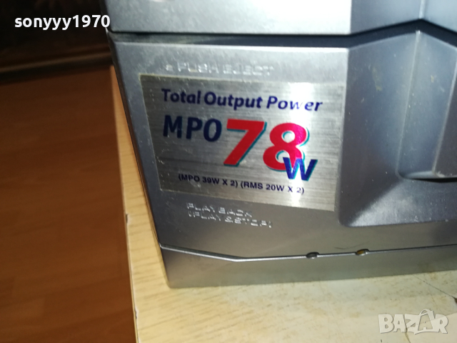 SHARP CD-MPX100H TUNER AMPLIFIER 2DECK 3CD-ВНОС SWISS 1103240806, снимка 8 - Аудиосистеми - 44706960
