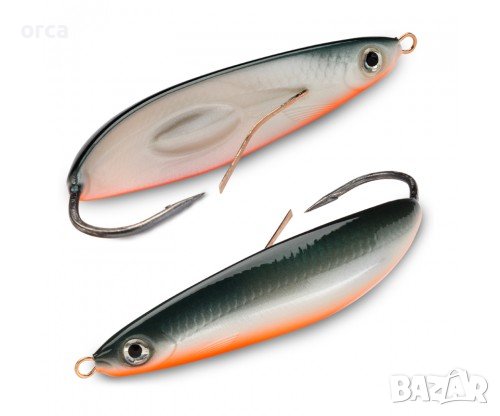 Воблер - блесна за риболов на щука и сом незацепляйка RAPALA Rattlin Minnow Spoon, снимка 1 - Такъми - 40021643