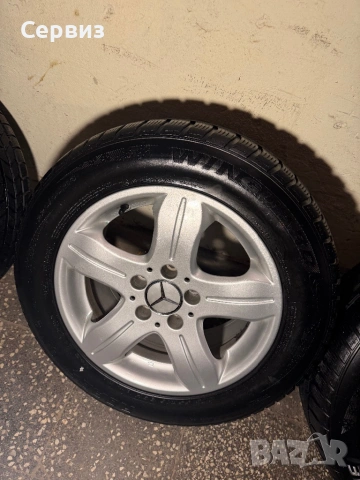 Джанти оригинални за мерцедес w211 16” 5x112 et35, снимка 11 - Гуми и джанти - 53674356