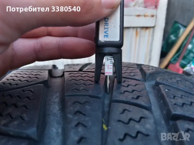 Зимни гуми 4 броя Пирели - 235/55/ R 17 - 6.5 мм грайфер , снимка 4 - Гуми и джанти - 50382149