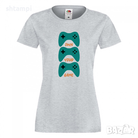 Дамска тениска Own Your Game, снимка 6 - Тениски - 36191642