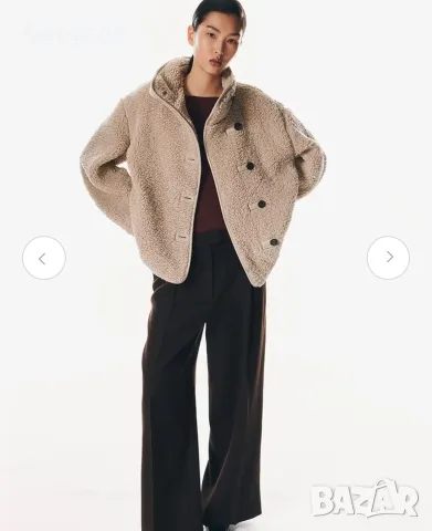 H&M пухено палто , снимка 2 - Палта, манта - 56071868