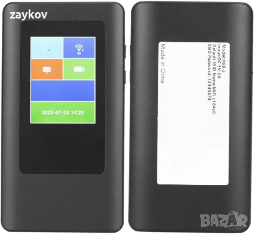 Преносима точка за достъп при пътуване, 4000mAh батерия, двулентова 2.4G 5.8G MTK MT6833, снимка 3 - Друга електроника - 49230038