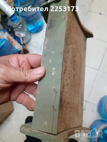 Старо дървено легло за кукли, снимка 4 - Колекции - 48423612