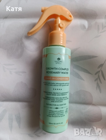 Спрей-балсам за коса без отмиване Nature Spell, снимка 5 - Продукти за коса - 52183869