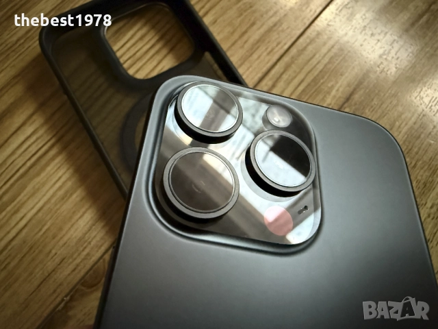 iPhone 15 Pro 256GB Black Titanium/Като Нов/Батерия 92%, снимка 8 - Apple iPhone - 52827454