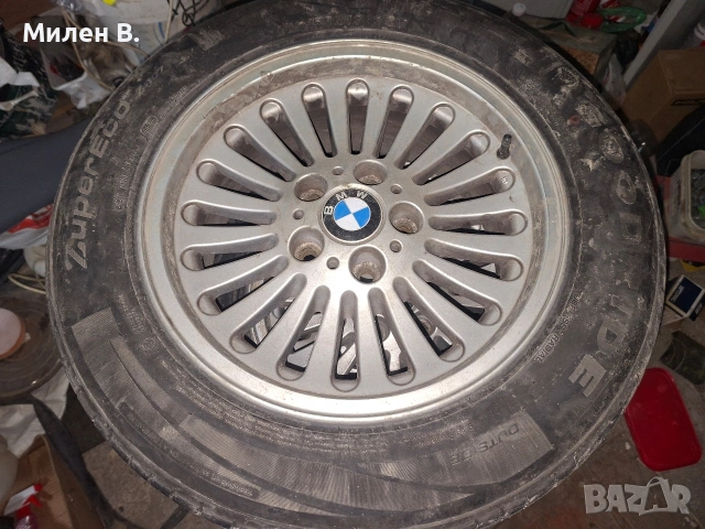 4бр. Летни Гуми с Джанти 16 за Бмв е39 225/55/R16