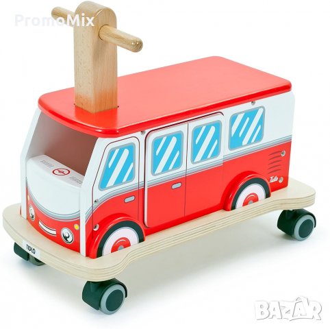 Детска количка за каране Tidlo Ride on Camper Van T-0120 балансьор кемпер ван ездач проходилка, снимка 3 - Други - 33905368
