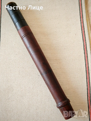 Оригинална Първа Част на Старинен Български Триставен Кавал, Началото на 20 век