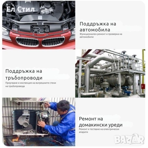 Портативен ендоскоп с висока резолюция, снимка 6 - Друга електроника - 53567148