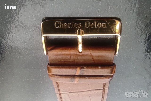 Ефектен дамски часовник Charles Delon , снимка 7 - Дамски - 40578793