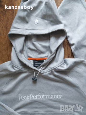 peak performance will hood. - страхотно мъжко горнище КАТО НОВО, снимка 10 - Спортни дрехи, екипи - 34727850