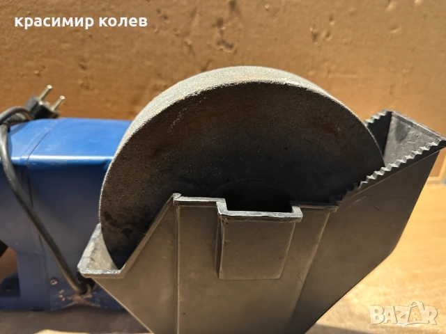 комбиниран шмиргел за мокро и сухо шлифоване"Haager HNTS 150/200", снимка 6 - Други инструменти - 53431586