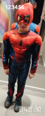 Костюм на Спайдърмен карнавален за детско парти Spiderman 