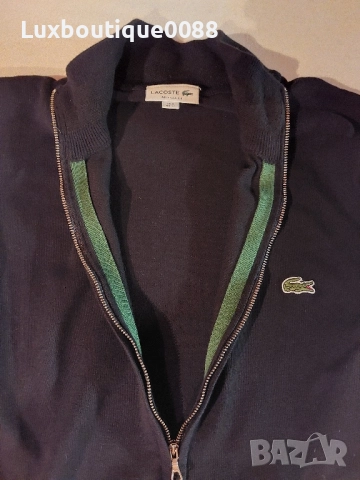 Използвано в много добро състояние горнище Lacoste XL, снимка 7 - Спортни дрехи, екипи - 51876327