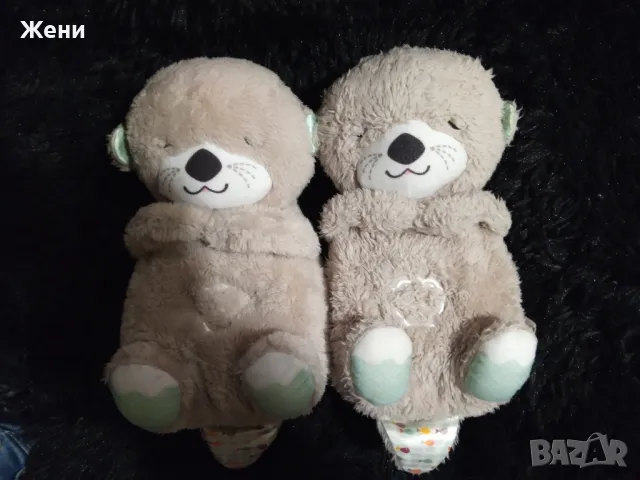 💖Fisher-Price интерактивна играчка музикална дишаща видра и коала