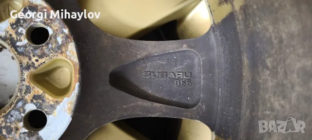 алуминиеви джанти за SUBARU, снимка 4 - Гуми и джанти - 56350714