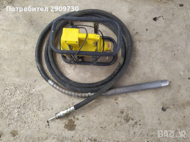 Под наем вибратор за бетон 