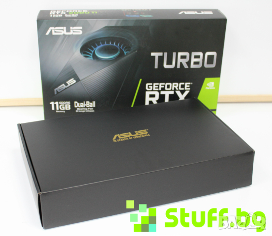 Видео карта ASUS GEFORCE TURBO-RTX2080Ti-11G Dual Ball, снимка 2 - Видеокарти - 44670486