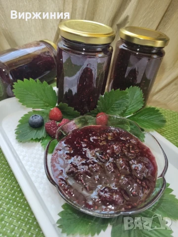 Сладко от ягода+малина+боровинка (микс)