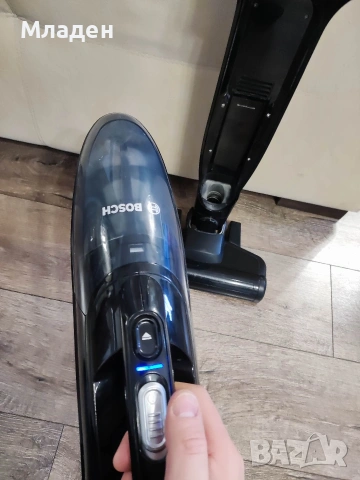 Безжична прахосмукачка 2 в 1 Bosch, снимка 6 - Прахосмукачки - 53784948