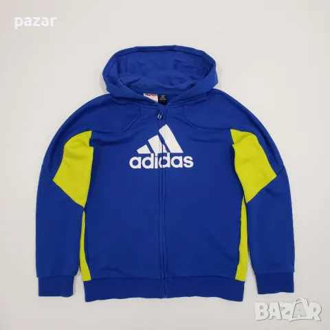 ADIDAS Детско Горнище Худи Суичър 140см 9-10г, снимка 2 - Детски анцузи и суичери - 49042345