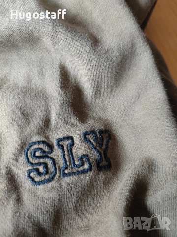 Италиански военнен суичър худи зелен качулка Sisley Л,Хл, снимка 3 - Суичъри - 52010471