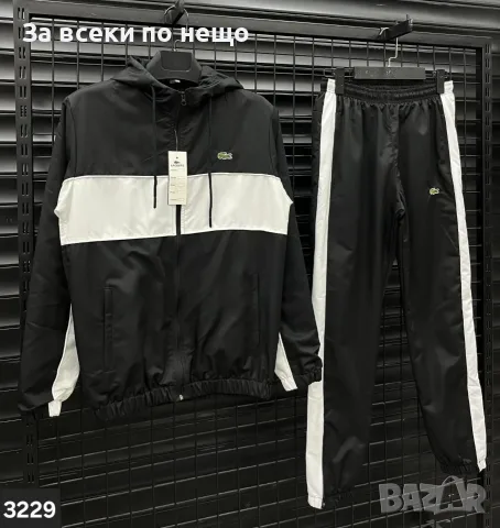 Lacoste Мъжки Шушляков Спортен Комплект🔝Мъжки Шушляков Спортен Екип - Различни Цветове Код NGHSP178, снимка 14 - Спортни дрехи, екипи - 55834191