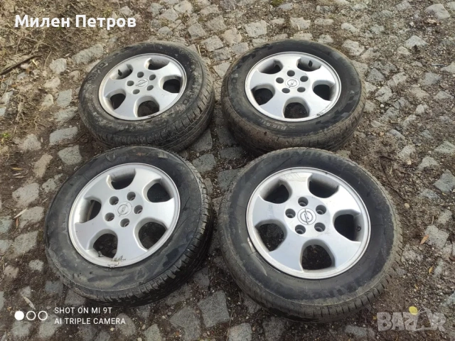 Джанти с гуми Опел Вектра Ц Opel Astra C 195 65 15
