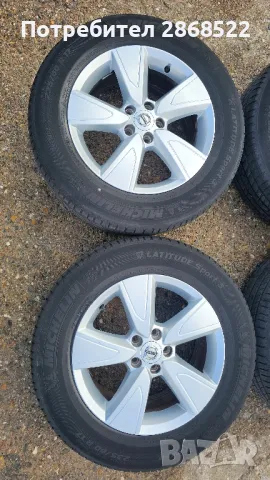 оригинални джанти Волво 5х108 17 " 7.5J ET 50,5 , снимка 2 - Гуми и джанти - 48972339