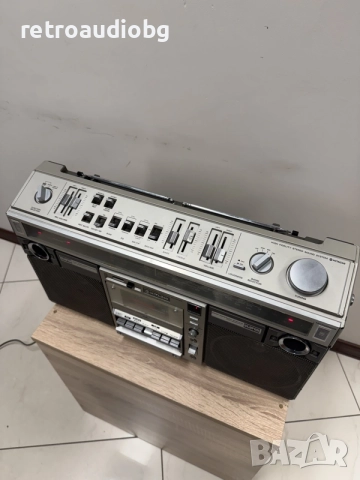 🔈Радиокасетофон HITACHI TRK-8190 E - Boombox - профилактиран🔈, снимка 6 - Радиокасетофони, транзистори - 56074905