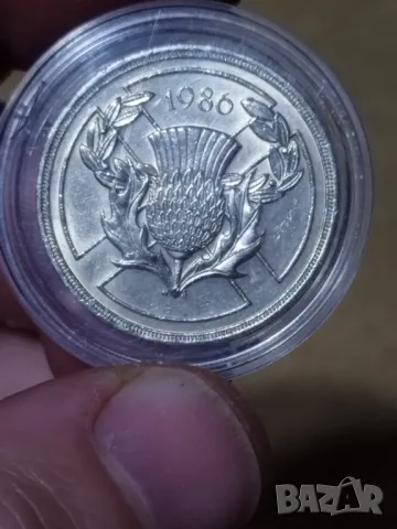 2 Паунда 1986г. Юбилейни