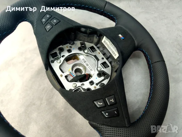 Претапициран волан за BMW E60, снимка 9 - Части - 55838698