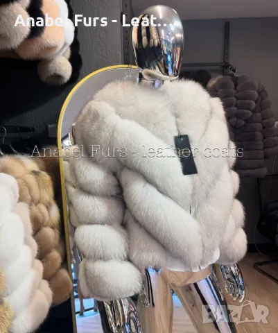 Дамски кожух, палта, якета от естествена кожа, снимка 17 - Якета - 47516355