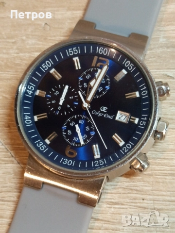 Часовник "Oskar Emil"хронограф, снимка 4 - Мъжки - 51493654