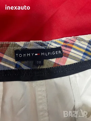 Мъжки къси бели панталони Tommy Hilfiger, снимка 2 - Къси панталони - 47439706